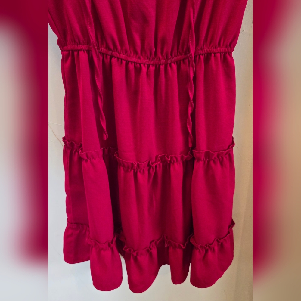 NWOT Cupshe Red Mini Dress XS - Picture 2 of 7